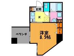 エイペックス京都駅前(303)の物件間取画像